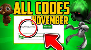 Remember that promo codes may expire or only be active for a short period of time, so make sure to use your code right away. Roblox Promo Codes 2019 November