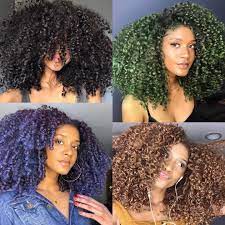Pin By Rubym13 On Fashion Hairstyle Temporary Hair Dye Dyed Natural Hair Blue Natural Hair