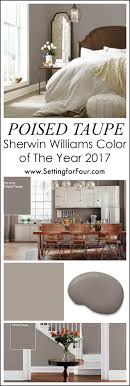 Courtesy of nars, courtesy of by terry, courtesy of covergirl. Sherwin Williams Poised Taupe Color Of The Year 2017 Setting For Four