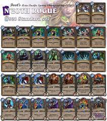 Instagram Photo By Hearthstone Decks Headlines Jun 17 2016 At 3 21pm Utc Deck Hearthstone Hearthstone Rogue