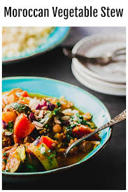 Moroccan chicken stew with couscous step by step4 then, add the thyme and bay leaves. Moroccan Vegetable Stew May I Have That Recipe