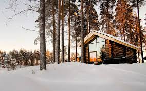 Rent swedish lakeside cabins & cottages no holiday is more brilliant than lounging in a comfy chair on the balcony of swedish lakeside cabins. 5 Magical Winter Lodges In The Swedish Lapland