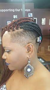 Shaved Sides Shaved Side Hairstyles Braids With Shaved Sides Box Braids Shaved Sides