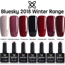 Details About Bluesky Winter Range 2018 Uv Led Soak Off Gel