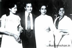 File:Suraiya with music composer Madan Mohan, wife Sheila and Lata  Mangeshkar.jpg - Wikipedia