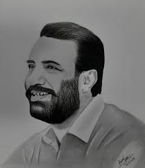 Sketch portrait of MPA Abdul Majeed . ترجمان عبدالمجید بادینی #artby_anees  #pyfツ #jafarabad #shubatpur #artist #explore #sketching #artwork #drawing  #art