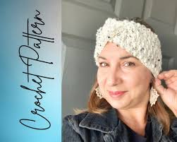 Crochet Digital Pattern, Laguna Ear Warmer, Crochet Ear Warmer, Handmade  Headband, Crochet Headband, Winter Wear, Customizable Ear Warmer