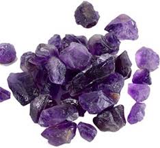 Purple crystalline quartz is known as amethyst. when transparent and of high quality, it is often cut as a gemstone. Shubhanjali Natural Rough Amethyst Raw Stone For Reiki Crystal Healing Purple Amethyst Rough Raw Gemstones For Vastu Correction 1000 Grams Regular Rectangular Crystal Stone Price In India Buy Shubhanjali Natural Rough