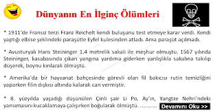 dunyanin en ilginc olumleri komik diyaloglar komikler burada komik fikralar komik olum