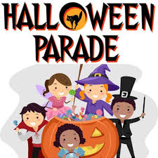 Image result for SChool halloween costume parade free clip art