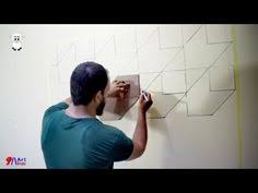 Assalamualaikum wr.wb halo temen2 aku kali ini bagikan tutorial menggambar geometris di tembok oke selamat menonton, semoga kalian suka. 51 Ide Art Di 2021 Gambar 3d Lukisan Dinding Diy Stensil