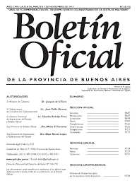 Bahía blanca, provincia de buenos aires. Boletin Oficial De La Provincia De Buenos Aires Competencia Ley Tecnologia E Ingenieria
