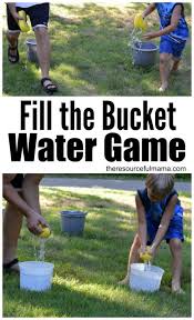 Birthday Games For Toddlers Outdoor Fill The Bucket Outdoor Water Game Summer Outdoor Games Outdoor Water Games Outdoor Party Games