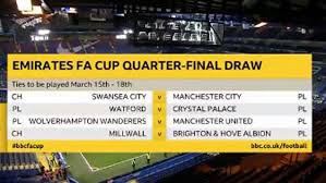 Es un gran partido, una final de la fa cup, mi primera final aquí en inglaterra. Premier League City Y United Se Evitan En El Sorteo De Cuartos De Final De La Fa Cup Marca Com