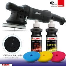 Jede politur hat ihren einsatzzweck. Rupes Bigfoot Lhr 15es Exzenterpoliermaschine Sonax Politur 2x 250 329 90