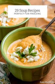 29 Soup Recipes Perfect For Freezing The Mom 100 In 2020 Carrot And Parsnip Soup Roasted Vegetable Soup Recipes