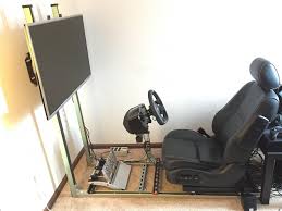 steel channel strut diy rig 8020 alternative diy plans only insidesimracing forums steel channel video game rooms rigs