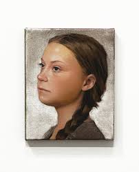 Logan Criley, Greta, 2021, oil