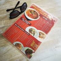 Creamy tomato soup with fiesta nugget. Restoran Siti Selera Sup Ikan Tomato Catering Alamesra