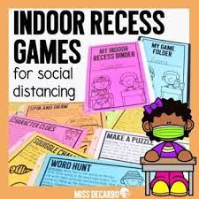 Indoor Recess Games For Social Distancing Recess Games Indoor Recess Games Indoor Recess