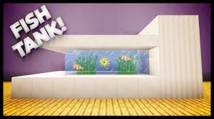 Build a tv fish tank: Minecraft How To Build A Fish Tank Youtube