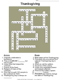 The second page of the printable is an answer key for the thanksgiving crossword puzzle that appears on the first page of the printable. Sample Worksheets Made With Wordsheets The Word Search Word Scramble And Crossword Puzzle Maker Software