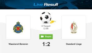 Head to head statistics and prediction, goals, past matches, actual form for jupiler league. Football Waasland Beveren 1 2 Standard Liege Online Live Broadcasting Football Match On Live Result August 17 2020