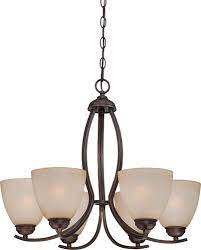 Maleah 6 Light 24 1 2 Bronze Chandelier At Menards Bronze Chandelier Chandelier Chandelier Lighting