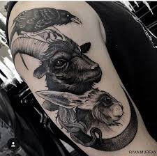 If you're looking for something more than simply a tattoo, something that's art, you're in good hands at black veil. Blackveil Tattoo Animal Tattoos Black Sheep Tattoo Sheep Tattoo