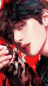 Merchandise based on the south korean band also knows as the bangtan world. Fanart Kim Taehyung And 95 Line Image 6021220 On Favim Com