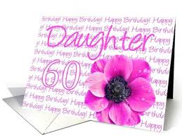 60th Birthday Prayer For Mom 60th Birthday For Daughter Pink Anemone Card Birthday Greetings For Daughter Birthday Card For Aunt Birthday Greetings For Aunt