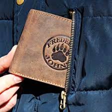 Frederic Johns Portefeuille Biker Homme En Cuir De Vachette Veritable Avec Chaine En Metal Porte Cartes Et Por Wallet On A Chain Wallet Passport Holder