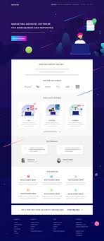 Digital Agency Web Template Xd Pinspiry Agency Website Design Website Design Free Web Design