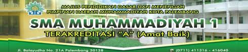 Mery nurmala sari, s.km (unsri) : Sejarah Sekolah Sma Muhammadiyah 1 Palembang
