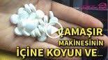 Camasir Makinesinin Icin Koyun Ve Yikayin Sonuc Sasirtacak Sizi Aspirin Evde Hazirlabilen Ilaclar Dogal Cilt