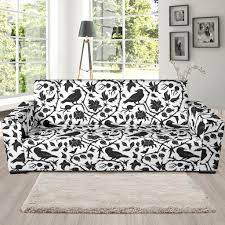 Maybe you would like to learn more about one of these? Crow Dark Floral Pattern Sofa Slipcover Ccgoodshop