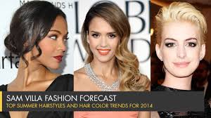 Here, the trendiest looks you can copy all season long. Top Summer Hairstyles And Hair Color Trends For 2014