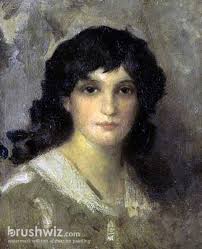 Head Of A Young Woman by James Abbott McNeill Whistler