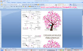 Video tutorial lukis map lokasi pelan rumah pengantin dalam kad (guna power point). Moshims Cara Membuat Kad Kahwin Simple Cute766