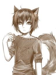 See more ideas about anime wolf, wolf art, wolf drawing. Anime Drawings Boy Wolf