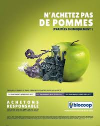Les Juges Valident La Pub Antipesticides Biocoop Agriculture Bio Pomme