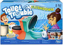 Ahora puedes jugar a ✅ juegos de mesa online y gratis, sin o con amigos, de forma interactiva, con nuestros juegos de mesa web. Amazon Com Hasbro Gaming Inodoro Trouble Flushdown Kids Game Water Spray Para Ninos A Partir De 4 Anos Toys Games