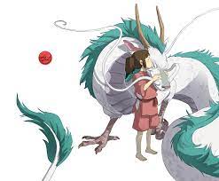 Image Result For Haku Spirited Away Png Le Voyage De Chihiro Ghibli Dessin Voyage