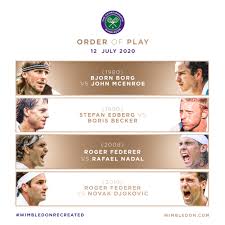 Order of play for monday, 28th june 2021. Wimbledon A Day Brimming With Thrilling Finals Head Facebook