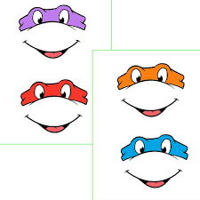 Instant Download Ninja Turtles Eyes With Mouth For By Inulja Ninja Turtles Birthday Party Teenage Mutant Ninja Turtles Party Ninja Birthday Parties