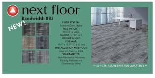 Florstar Sales Inc On Linkedin Next Floor S New Bandwidth 883 With Images Flooring Next Installation