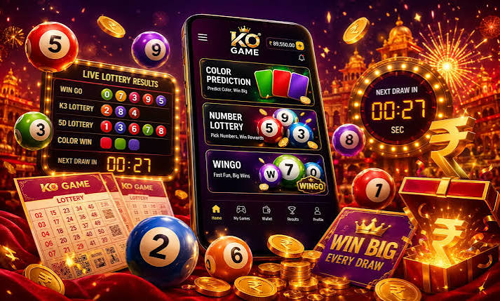 KO GAME Lottery Games - Color Prediction, Wingo, K3 & 5D
