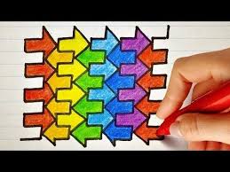 20 Drawing Tricks For Boring Days Youtube Easy Drawings Pattern Drawing Doodle Techniques