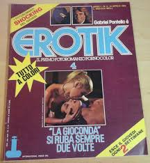 EROTIK N.4 LA GIOCONDA SI RUBA SEMPRE DUE VOLTE gabriel pontello marilyn  jess pornofotoromanzo a colori colour photostory 1982 - Endrucomics