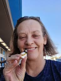 I found my little Jesus this afternoon. I have seen people posting about  them. I was really excited and posted about him